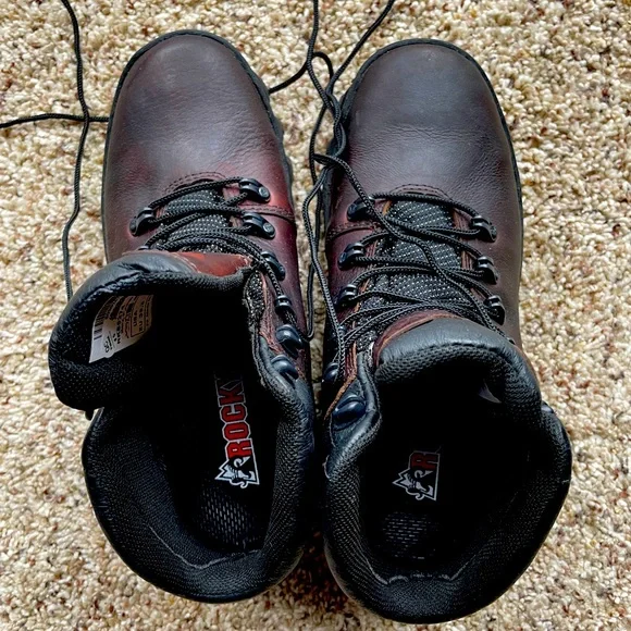 Rocky | Shoes | Mens 7w Rocky Leather Hiking Boots | Poshmark display picture 1